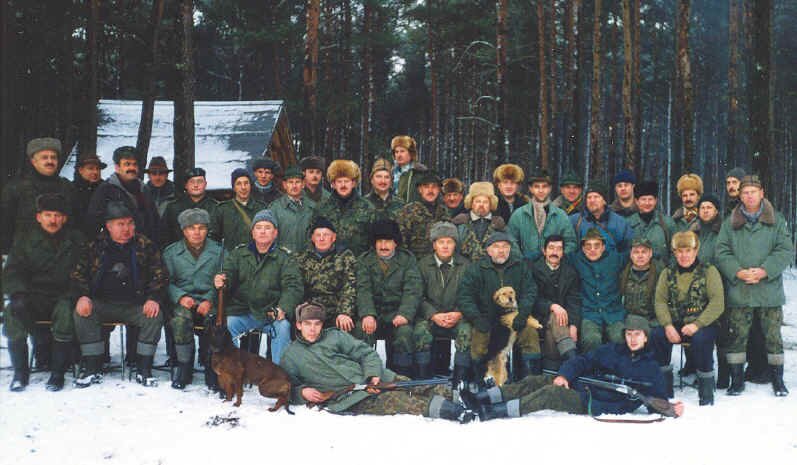 Winter hunting Poland